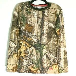 Under Armer Women's RealTree Camouflage Long Sleeves Heat Gear
